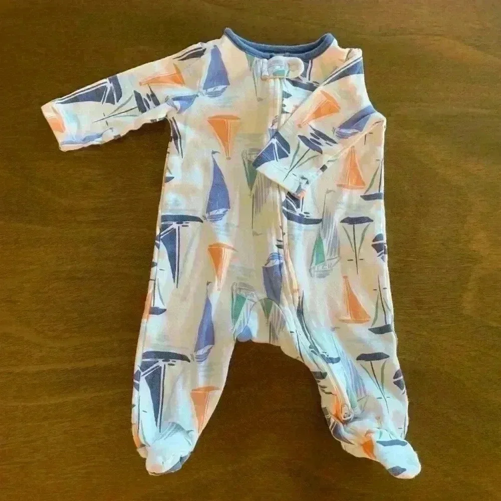 3 MONTHS ~ Carter's Baby Fleece Footed Sleeper Pajamas PJs LOT Of 3